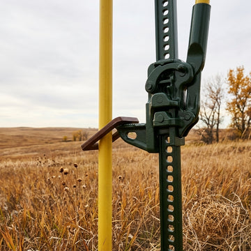 Metal T-Post Puller Tool | Rust Resistant Steel