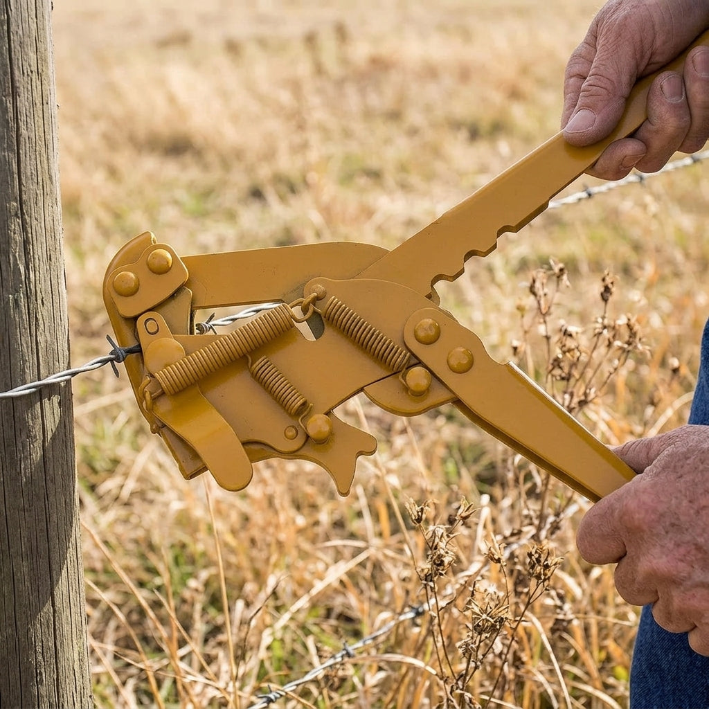 Two-Hook Wire Fence Stretcher | Fence Repair Tool